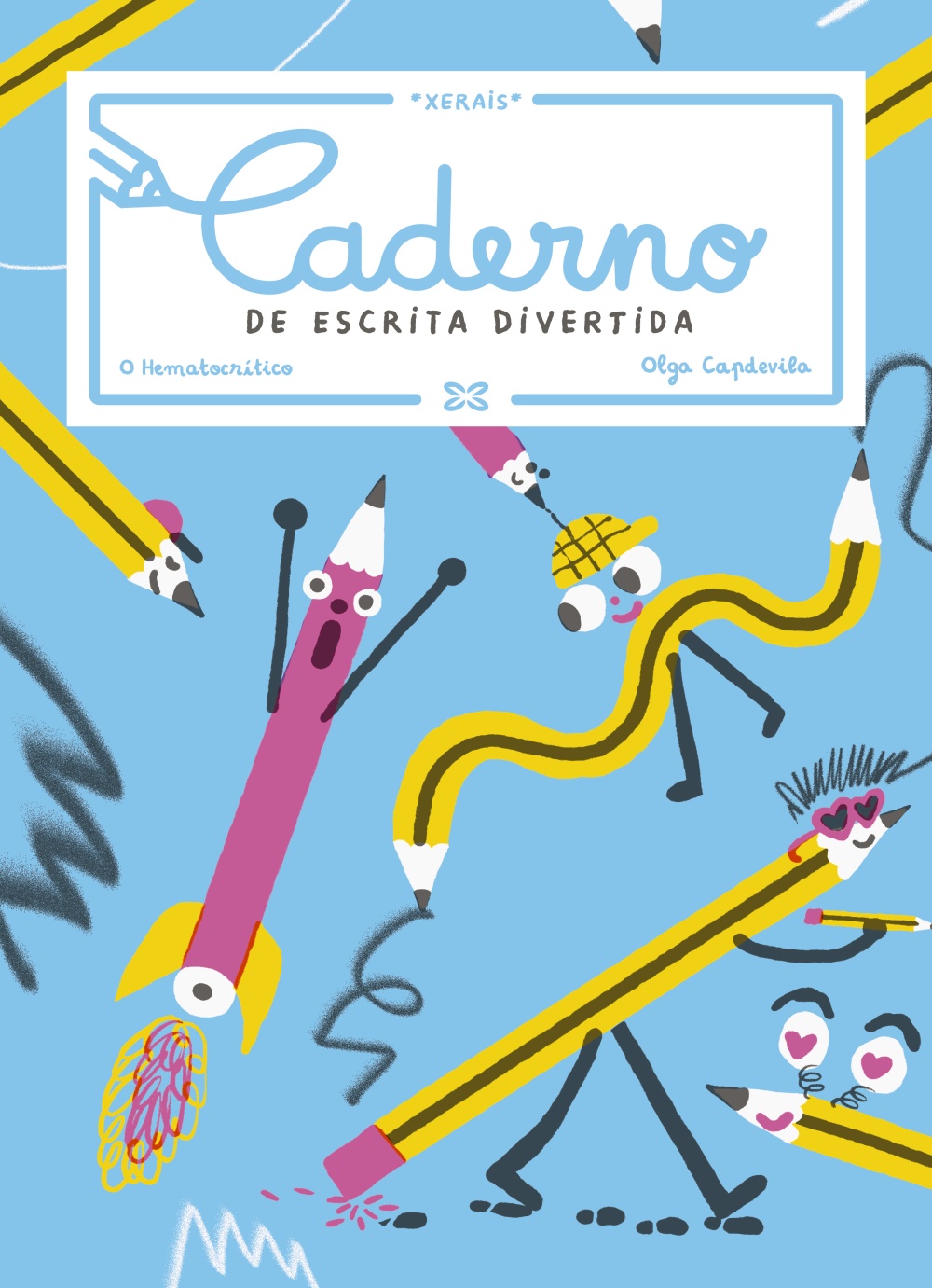 Caderno De Escrita Divertida Hablamos De Libros