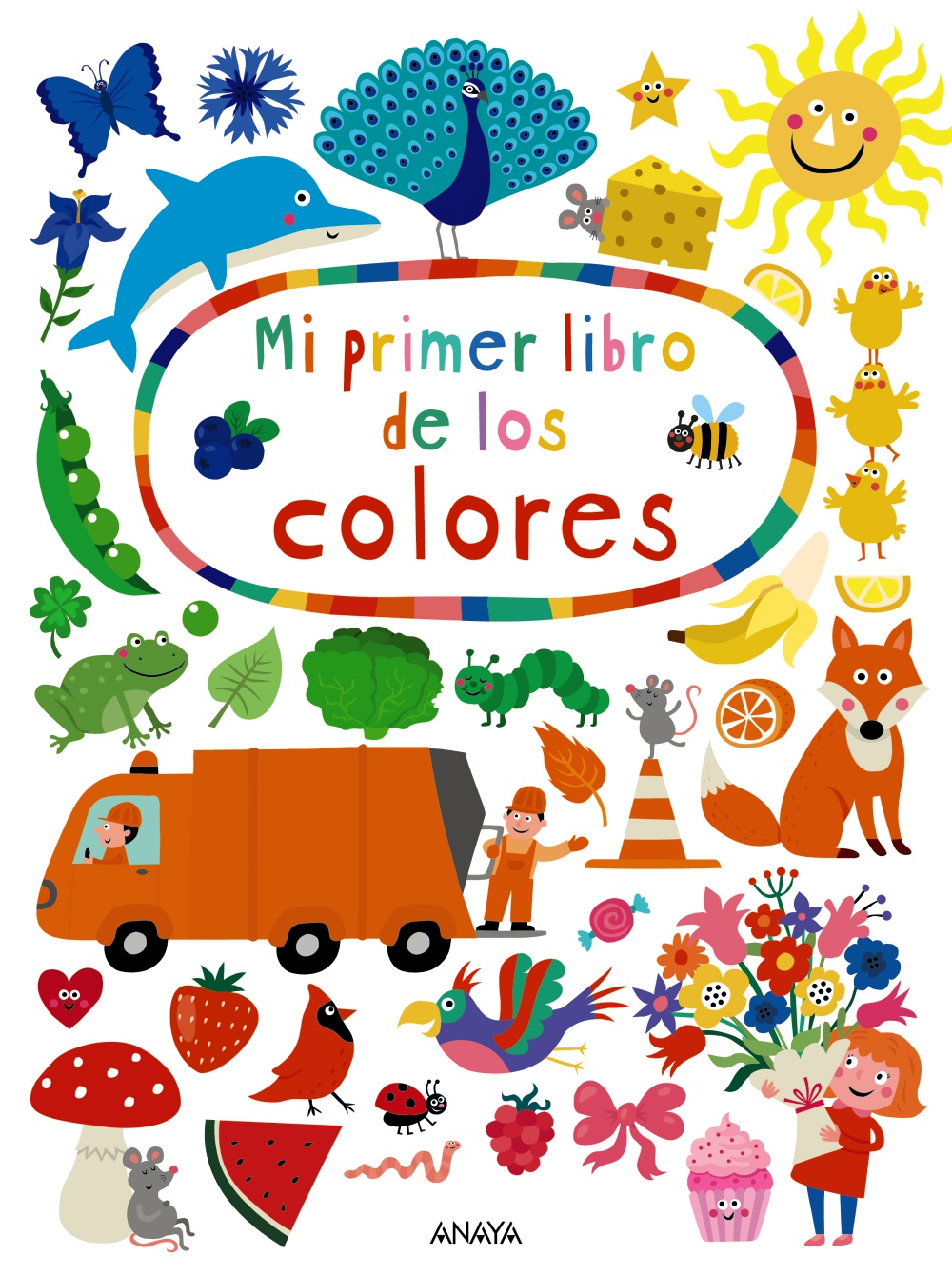 Libro Para Colorear Para Niños, Lápices De Colores Ilustraciones