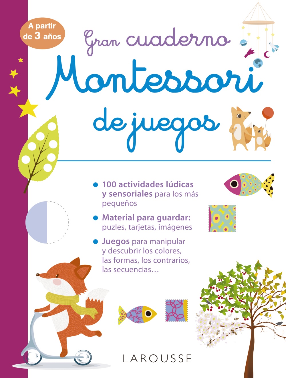 Gran cuaderno Montessori de juegos - Hablamos de Libros