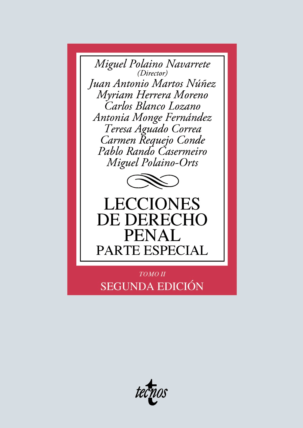 Lecciones De Derecho Penal Parte Especial Hablamos De Libros 8232