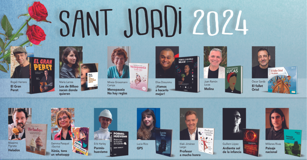 Firmas feria de Sant Jordi 2024